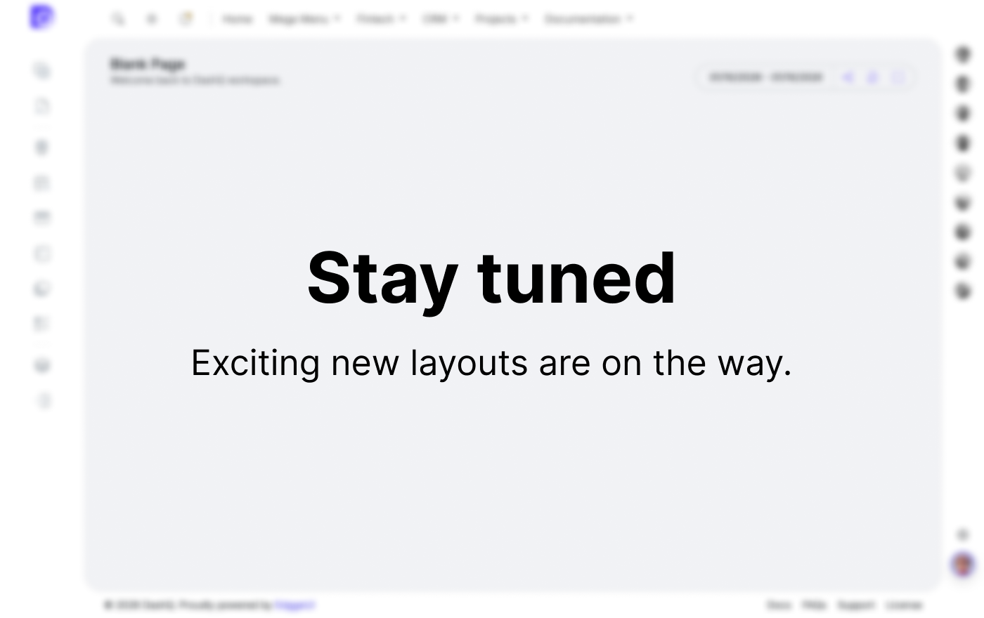 layout soon
