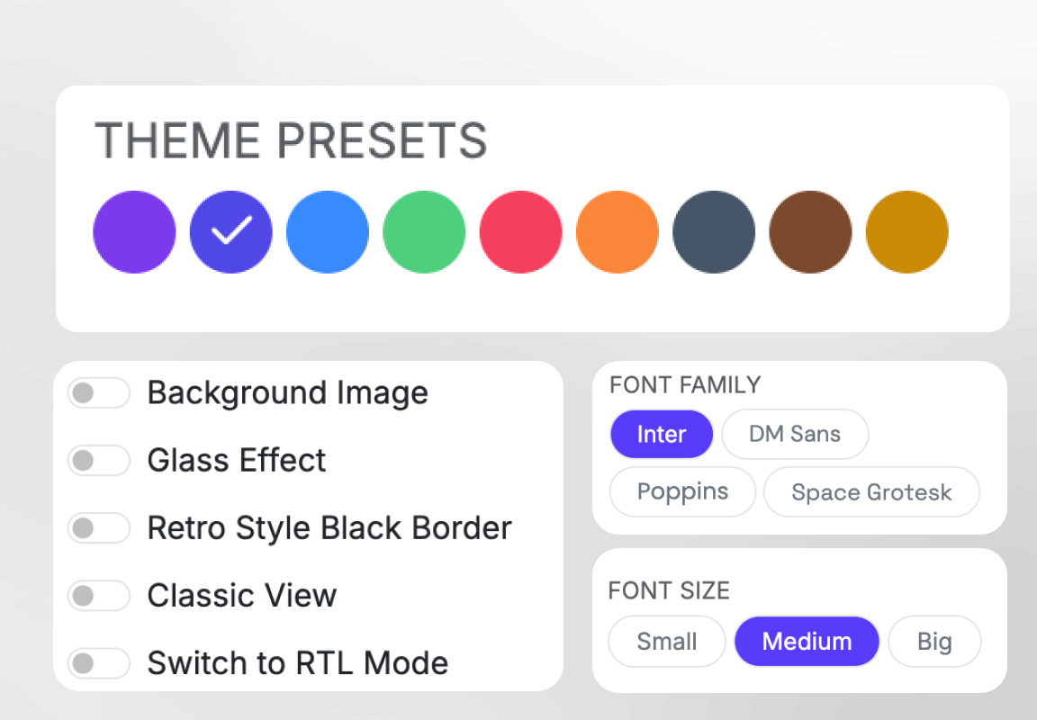 Smart Theme Customization